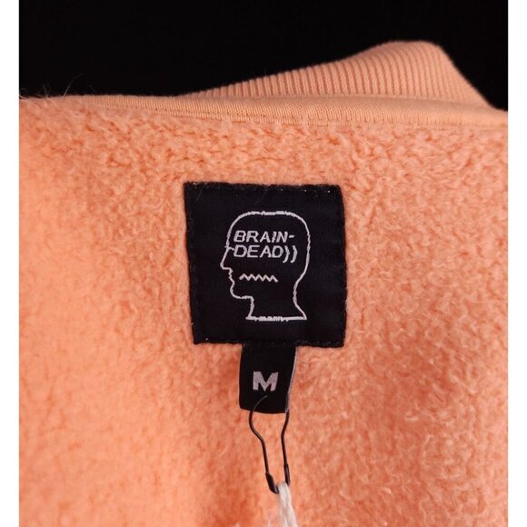 Brain Dead Mount Slime Sweatshirt Size M Mens Peach $120 - Picture 12 of 16